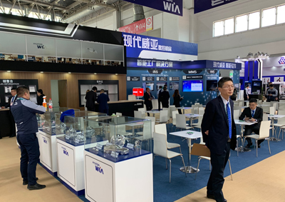 15일부터 오는 20일까지 중국 북경 국제전시센터에서 열리는 국제 공작기계전시회 ‘CIMT 2019’에 참가해 중국 현지 생산 모델인 KF5608 등 총 8종의 공작기계를 전시한다. / 현대위아