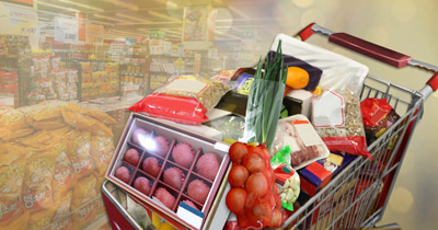가구당 명목 소비지출 중 ‘식료품ㆍ비주류음료’가 가장 높은 비중을 차지한다.
