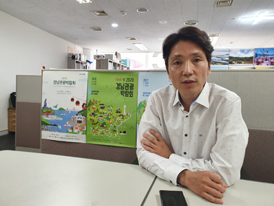 김호곤 (주)케이앤씨 대표는 “밝지 않은 경남 마이스 산업의 미래를 위해 지자체의 관심이 더 필요하다”고 말한다.