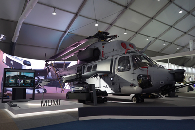 ADEX에서 최초 공개되는 실물기 규모의 상륙공격헬기와 유무인복합체계(MUM-T) (회전익존).