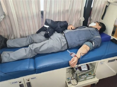 삼성중공업 거제조선소가 임직원들을 대상으로 지난 3일～5일 헌혈캠페인을 실시했다.