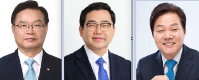 홍남표 시장 후보, 허성무 시장, 박완수 지사 후보