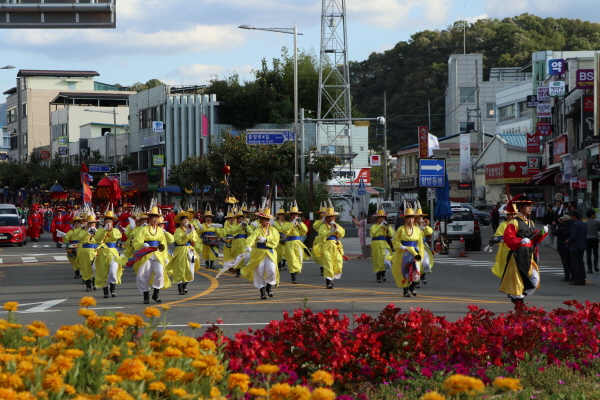 ﻿영동군의 대표 축제인 '난계국악축제'가 펼쳐지고 있다.